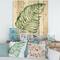 Designart - Tropical Leaf Of Monstera II - Farmhouse Print on Natural Pine Wood